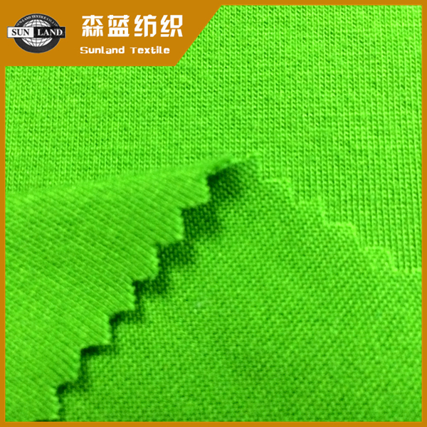 朔州滌紗氨綸汗布 Spun poly spandex jersey