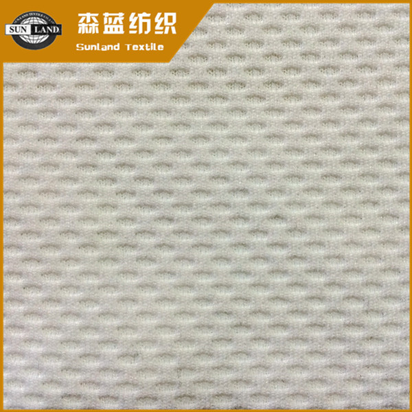 朔州提花氨綸蜂巢布 Polyester spandex jacquard honeycomb